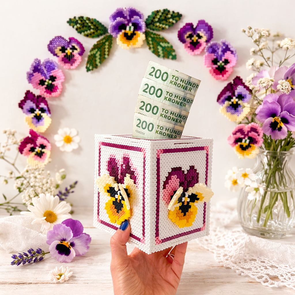 3D blomsterboks