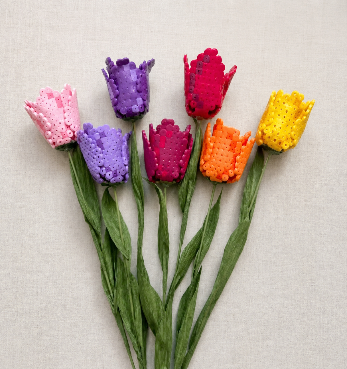 3D tulipaner