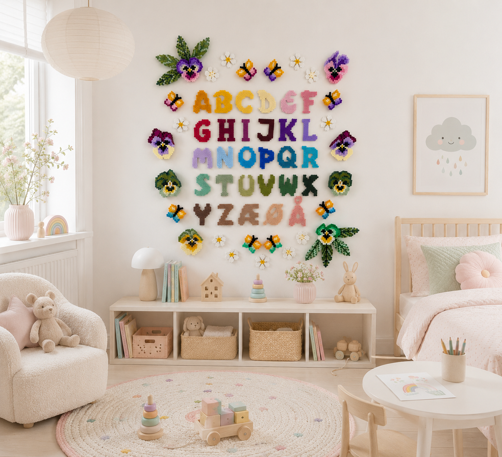 Alfabet i perler