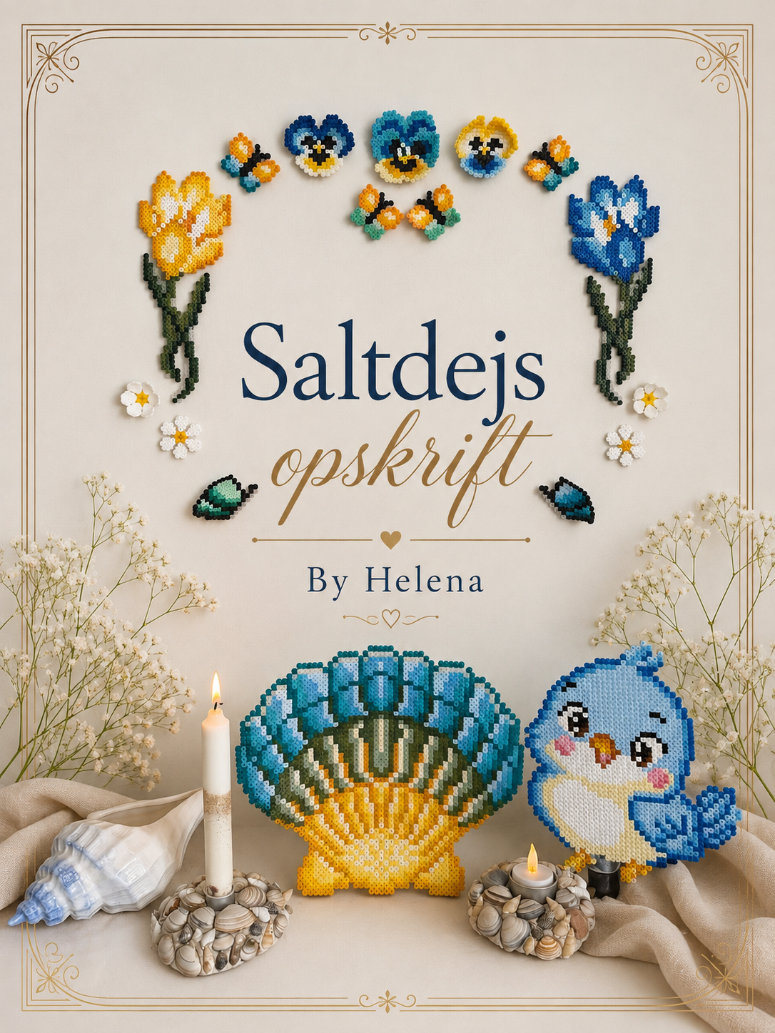 Opskrift på saltdej med sand