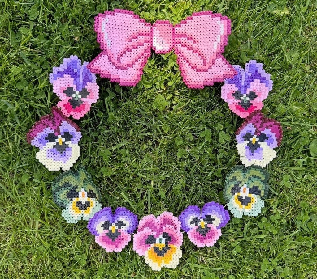 Forår og blomsterperlerier