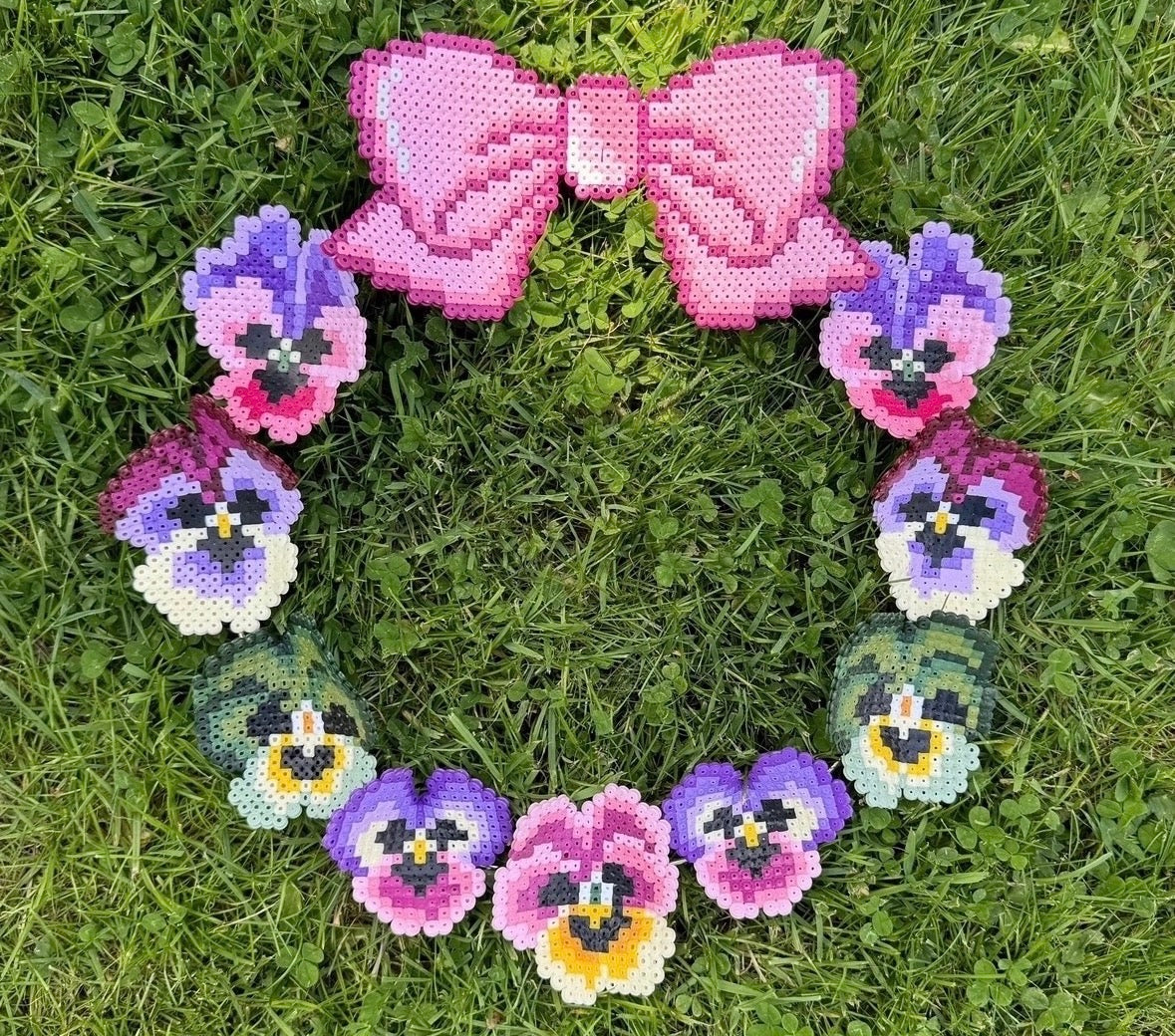 Forår og blomsterperlerier