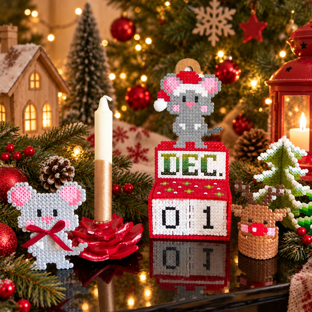 Nedtællings kalender med mus