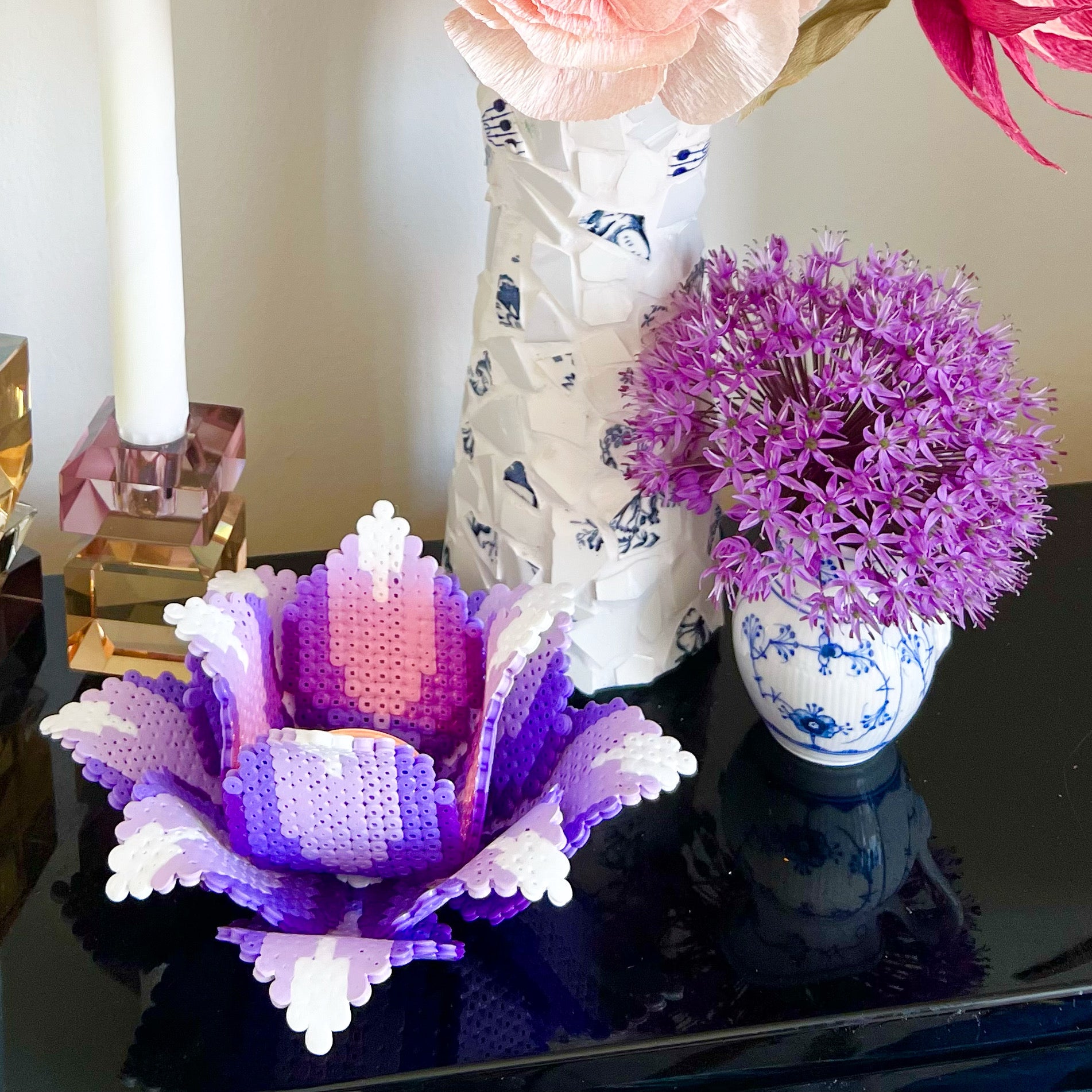 3D Lotus lysestage mellem