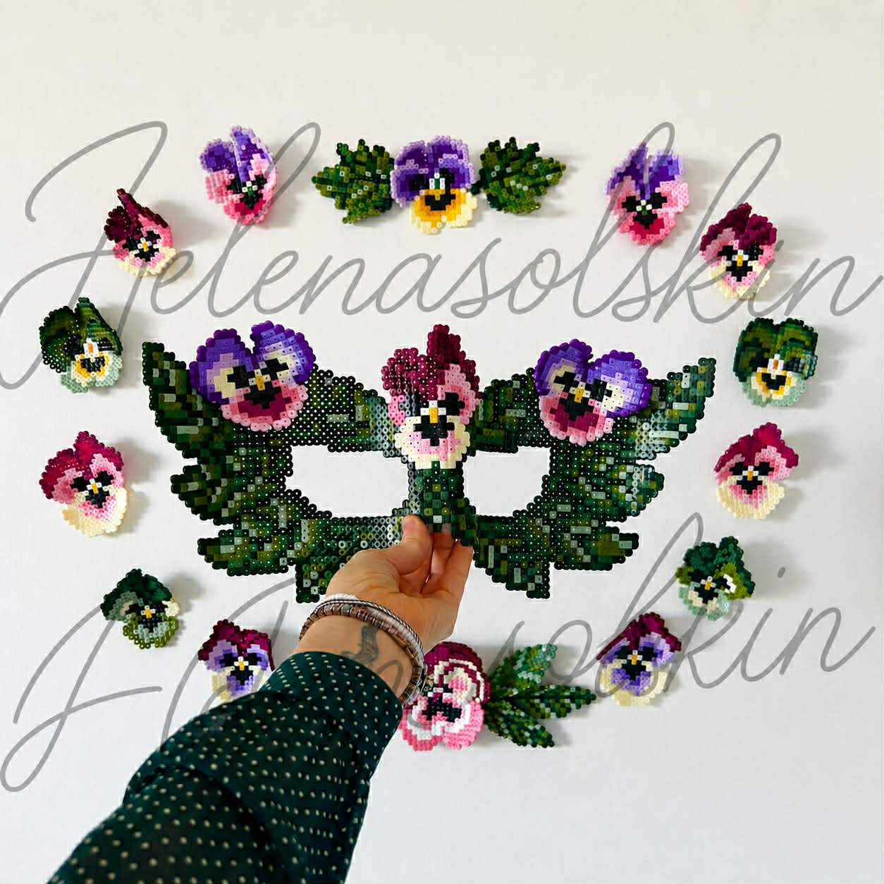 Forår og blomsterperlerier