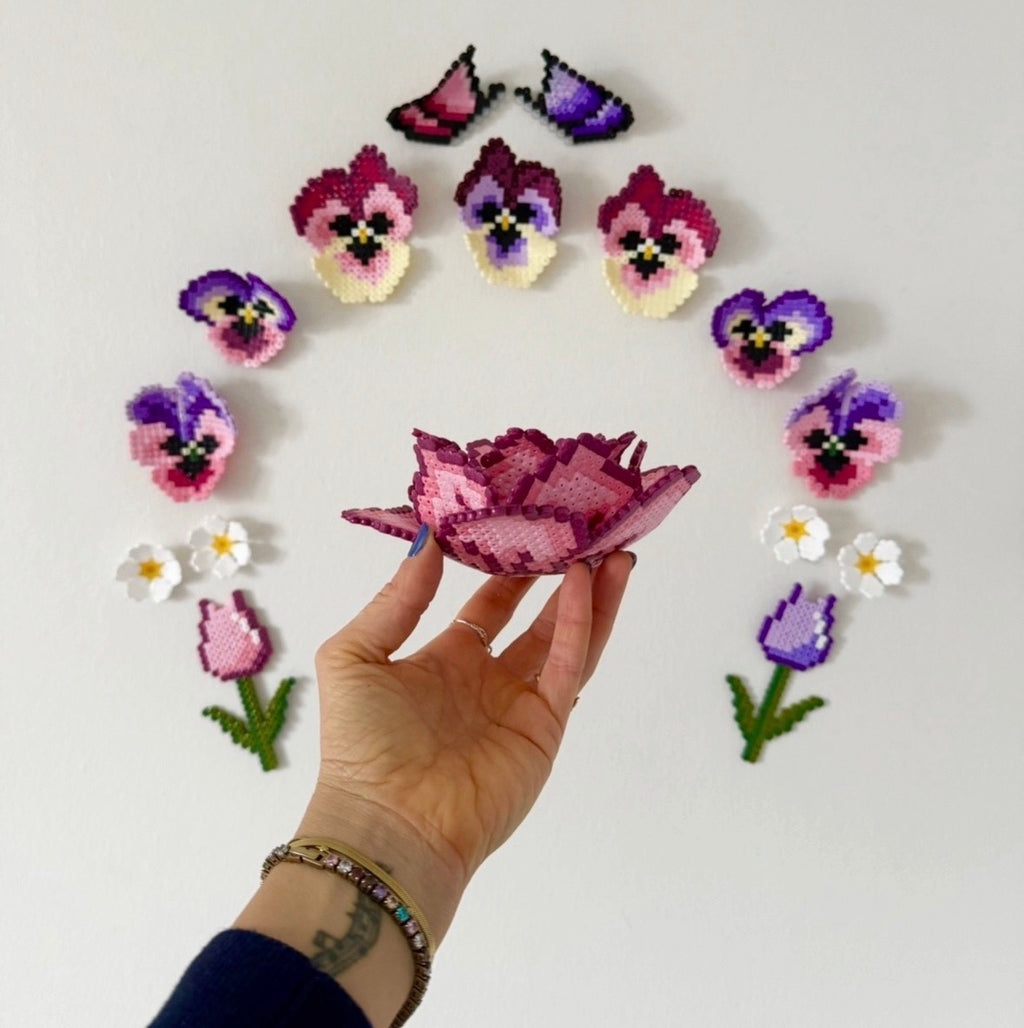 Forår og blomsterperlerier