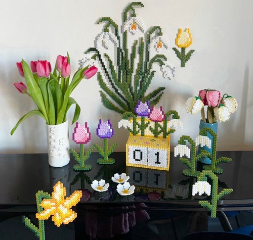 Forår og blomsterperlerier