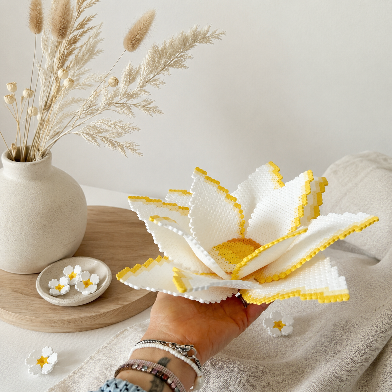 3D stor Lotus blomst