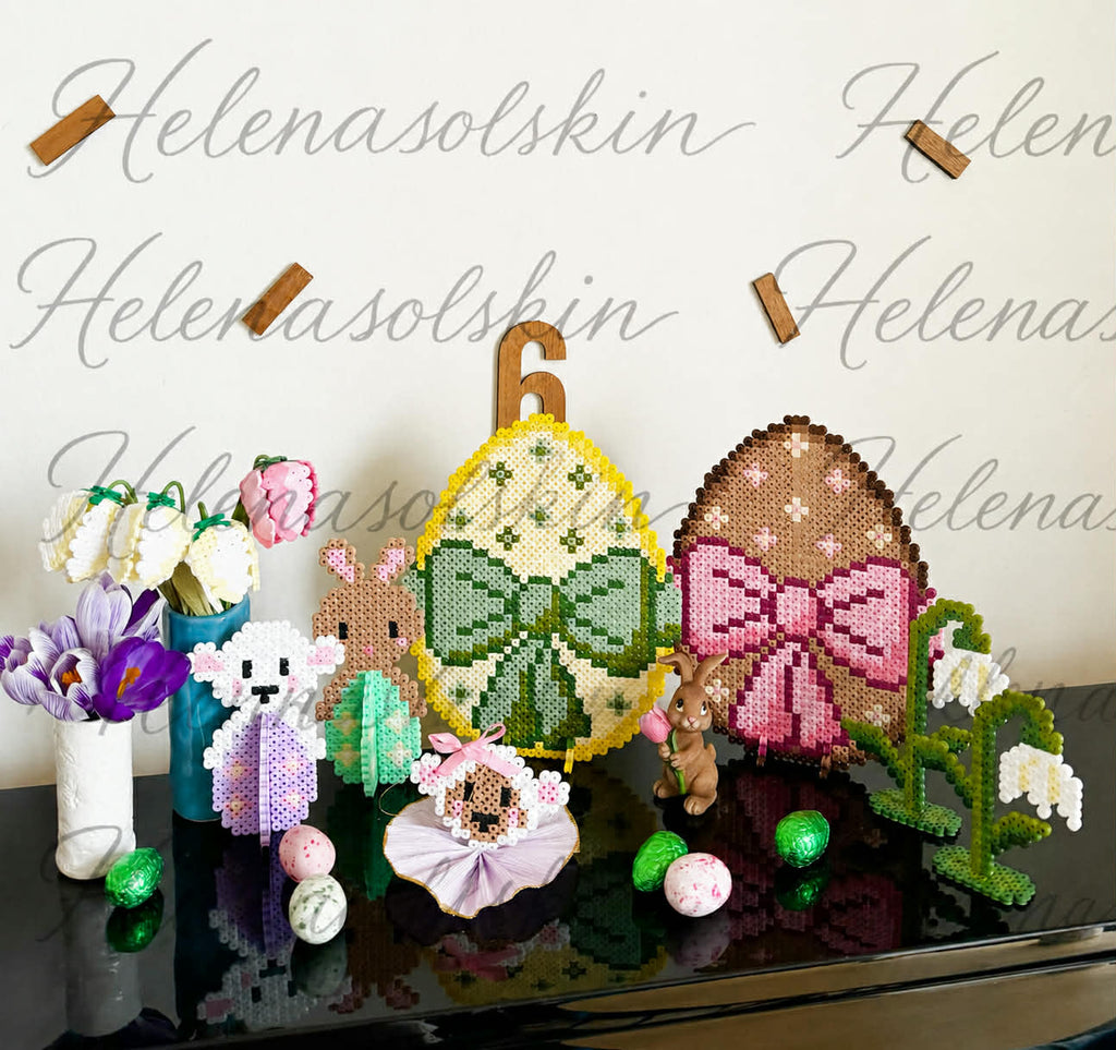 Forår og blomsterperlerier