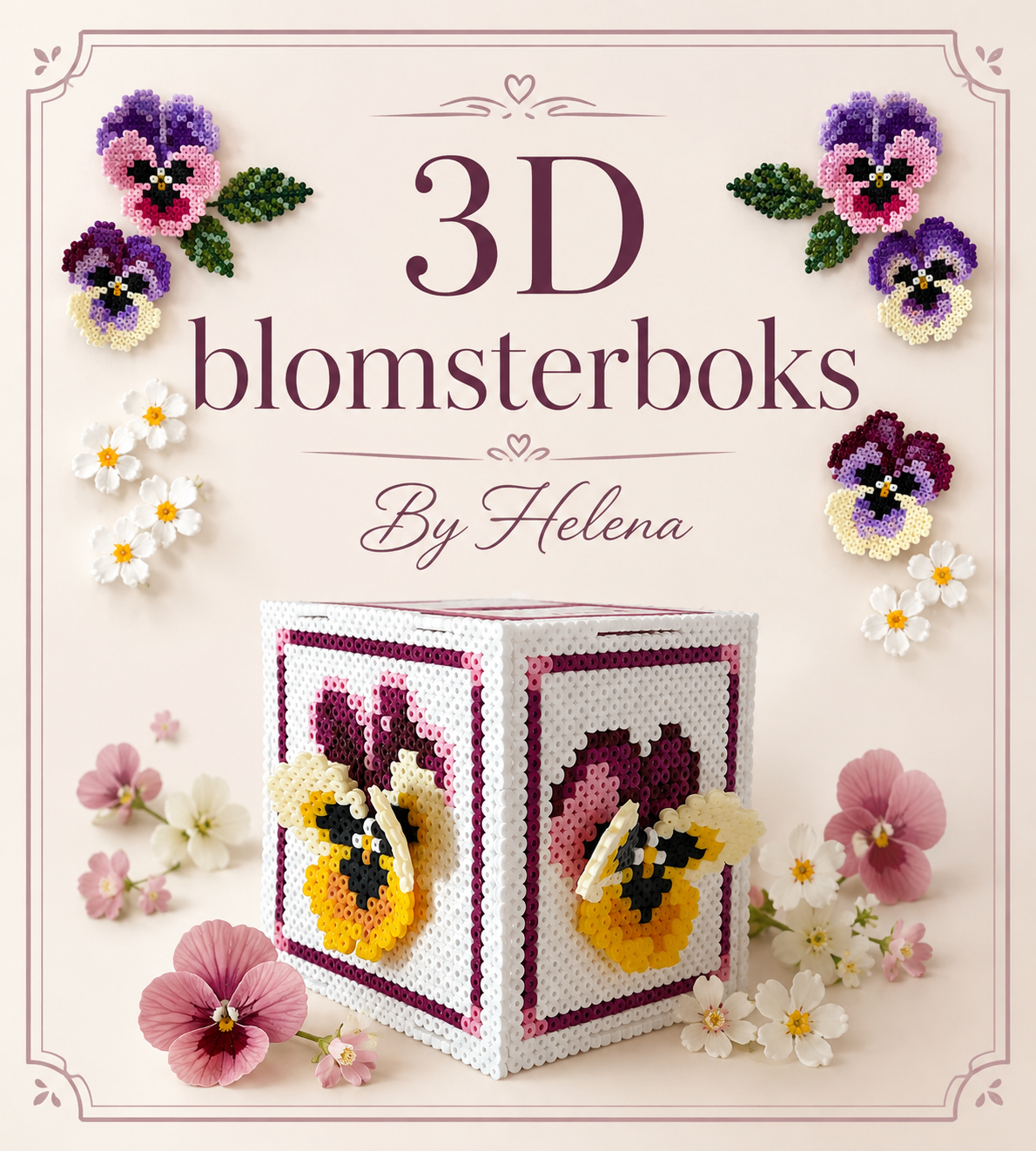 3D blomsterboks