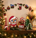 Nedtællings kalender til jul med bamse