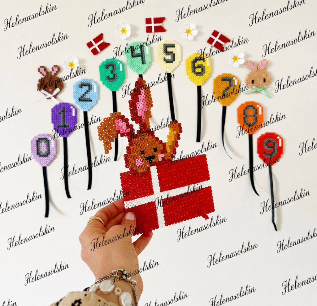 Fødselsdags fest perlerier