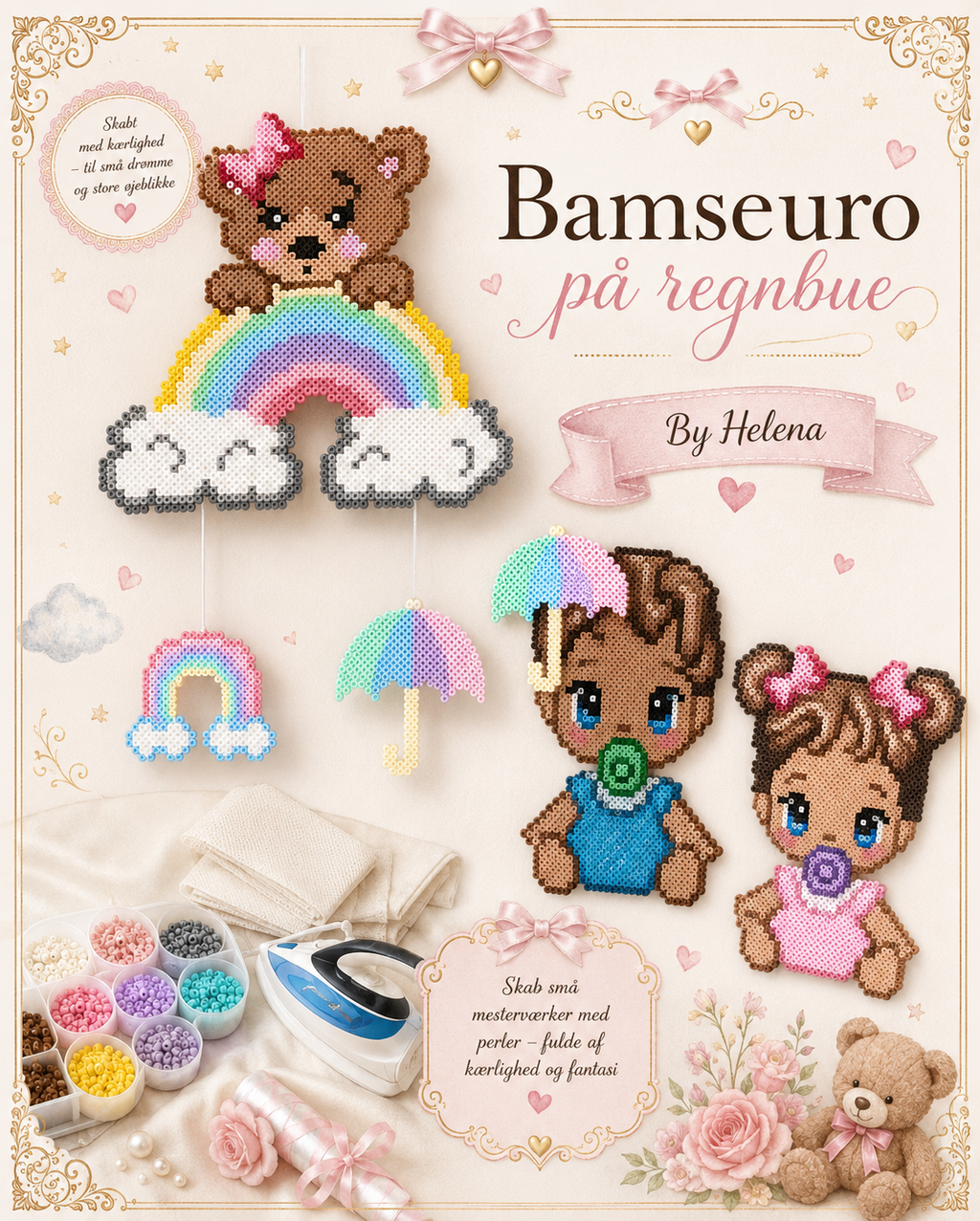 Bamseuro på regnbue
