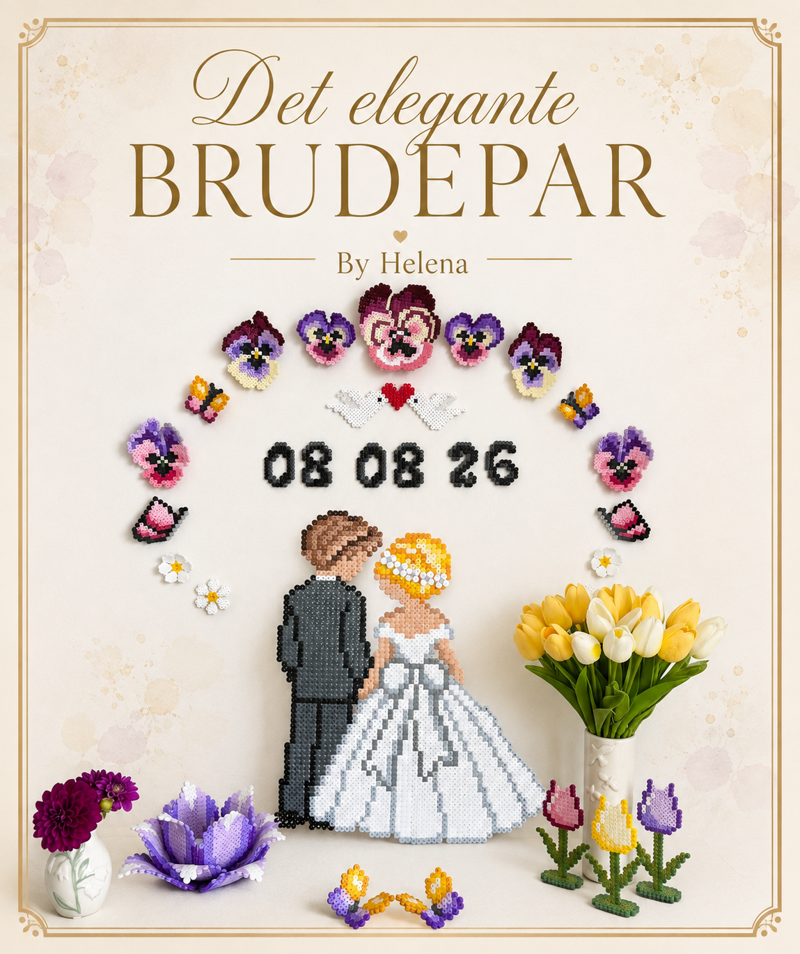 Det elegante brudepar