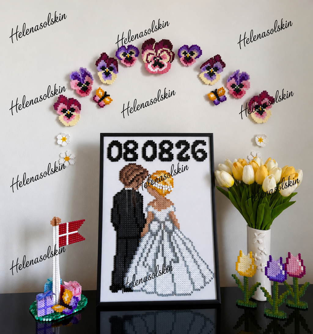 Det elegante brudepar