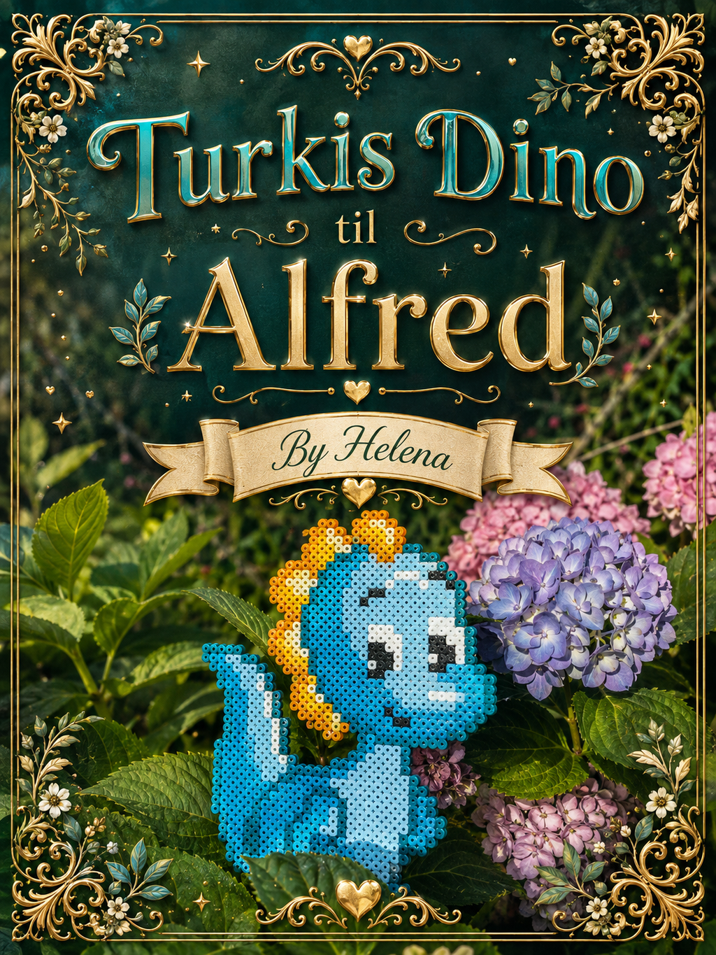 Måneds drengen Alfred med dinoer