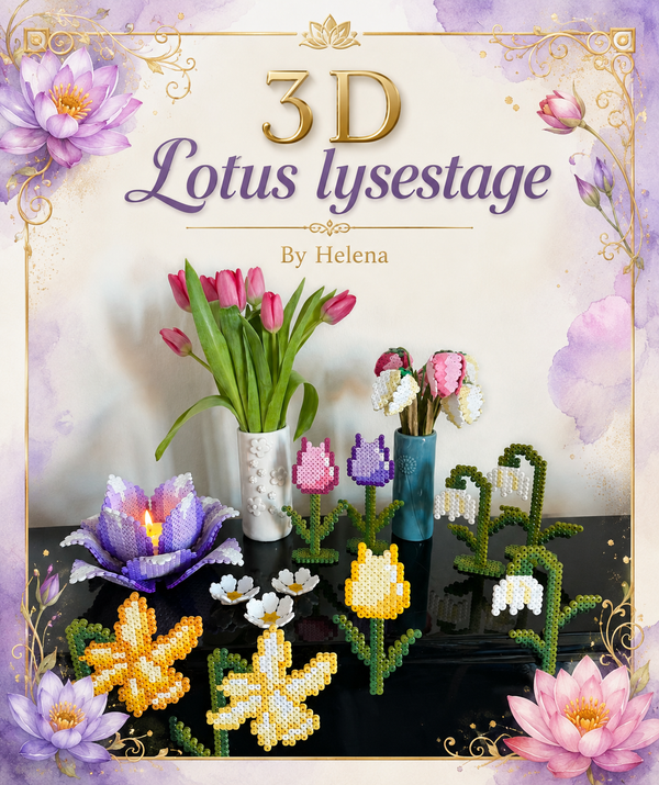 3D Lotus lysestage mellem
