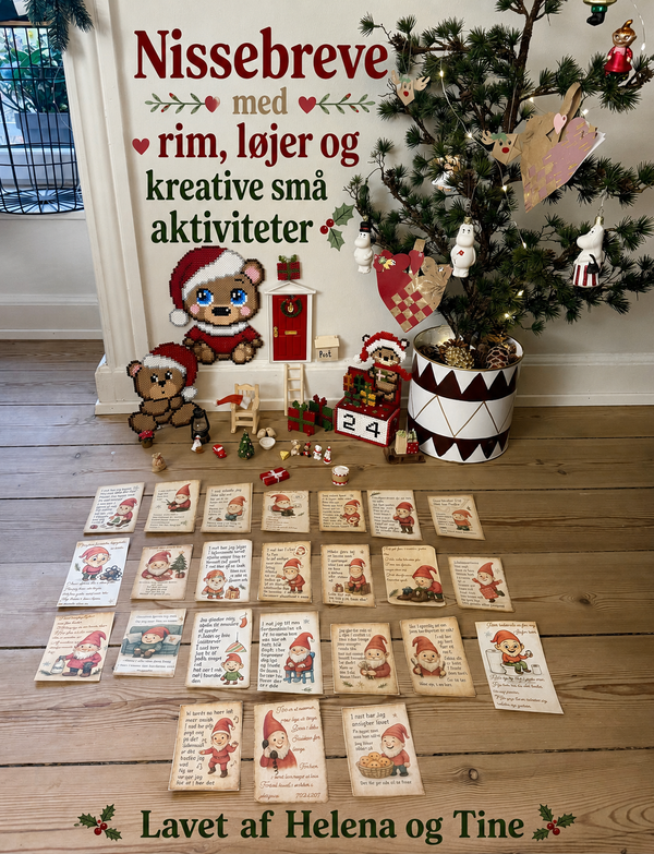 Nissebreve med rim, løjer og kreative aktiviteter - Nyhed