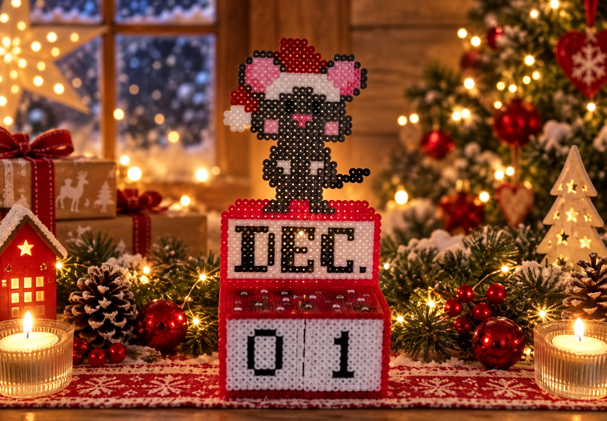 Nedtællings kalender med mus