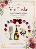 Vinflaske med rødvinsglas