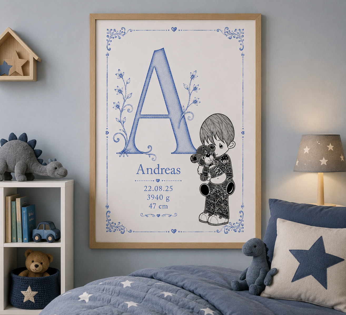 Bogstavs plakat A