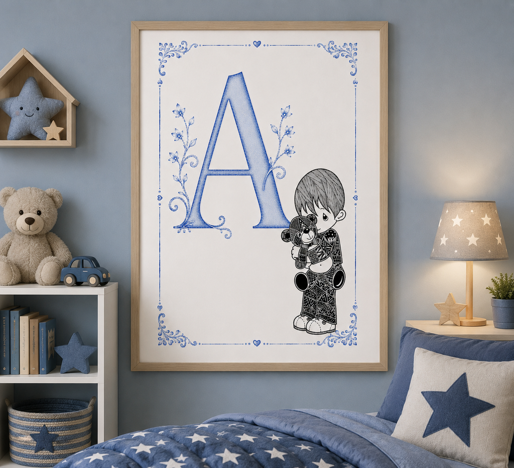 Bogstavs plakat A