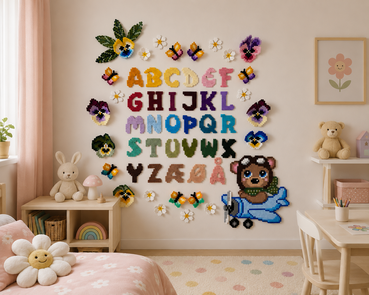Alfabet i perler