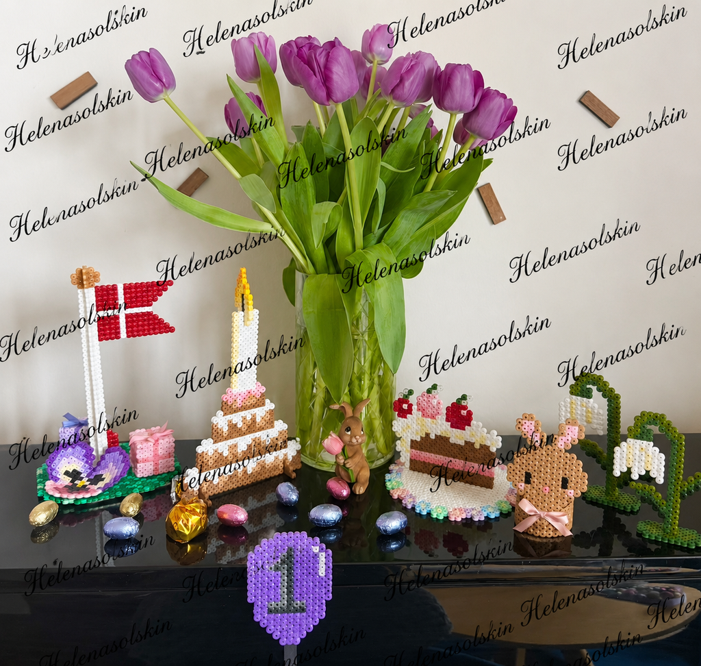 Fødselsdags fest perlerier