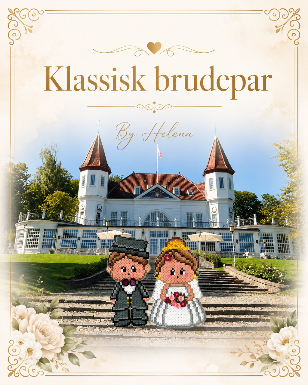 Klassisk brudepar