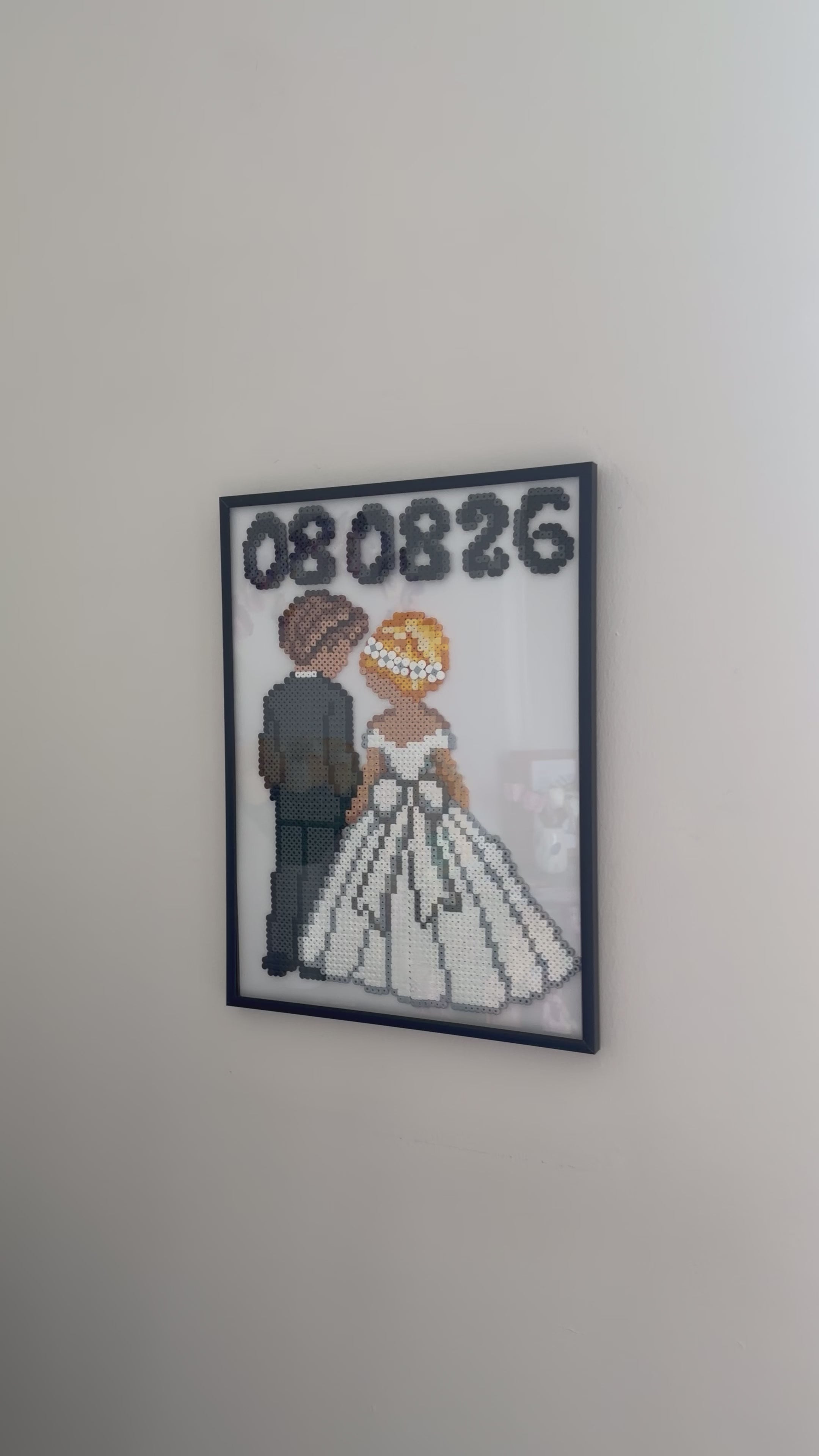 Det elegante brudepar