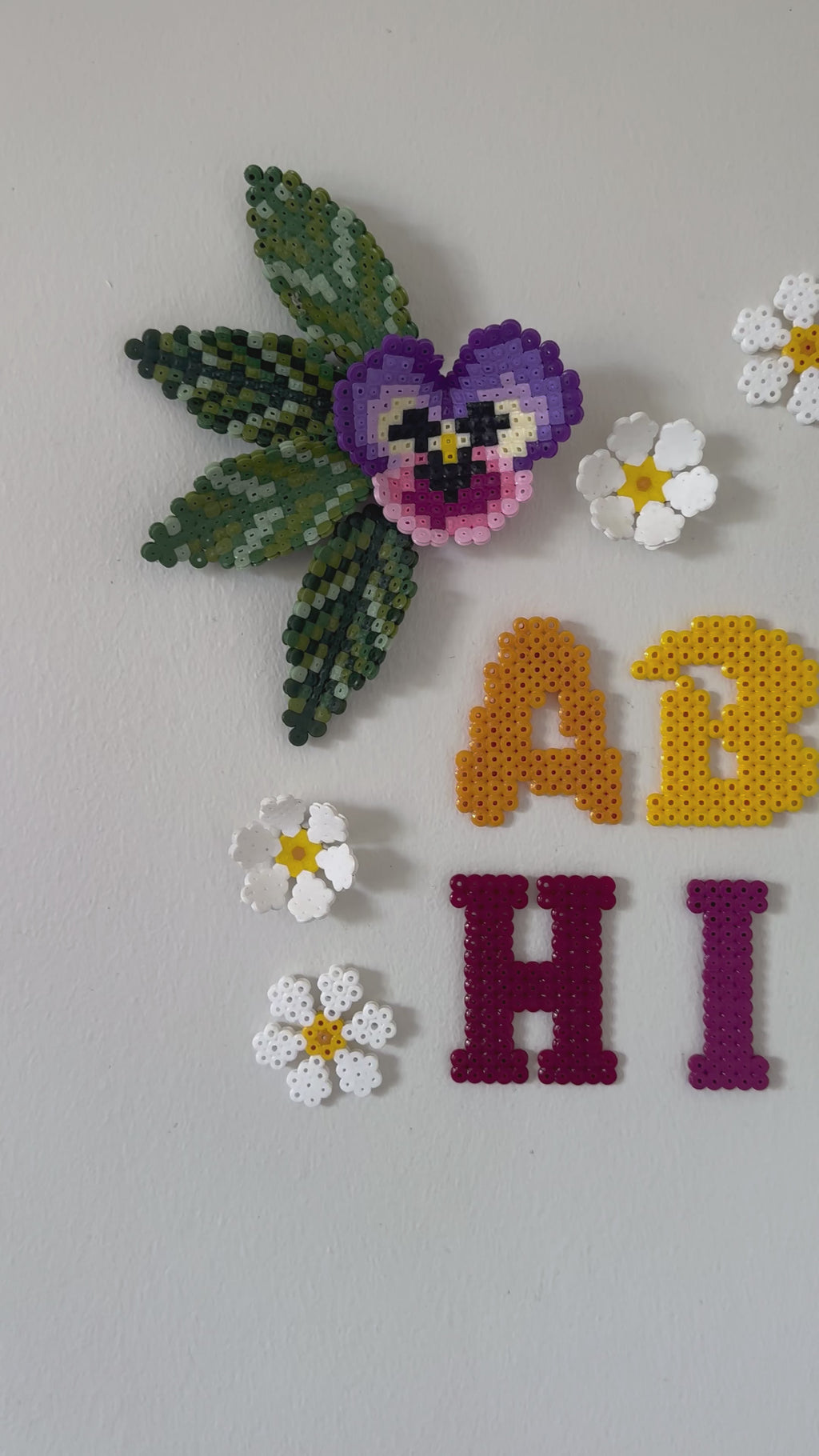 Alfabet i perler
