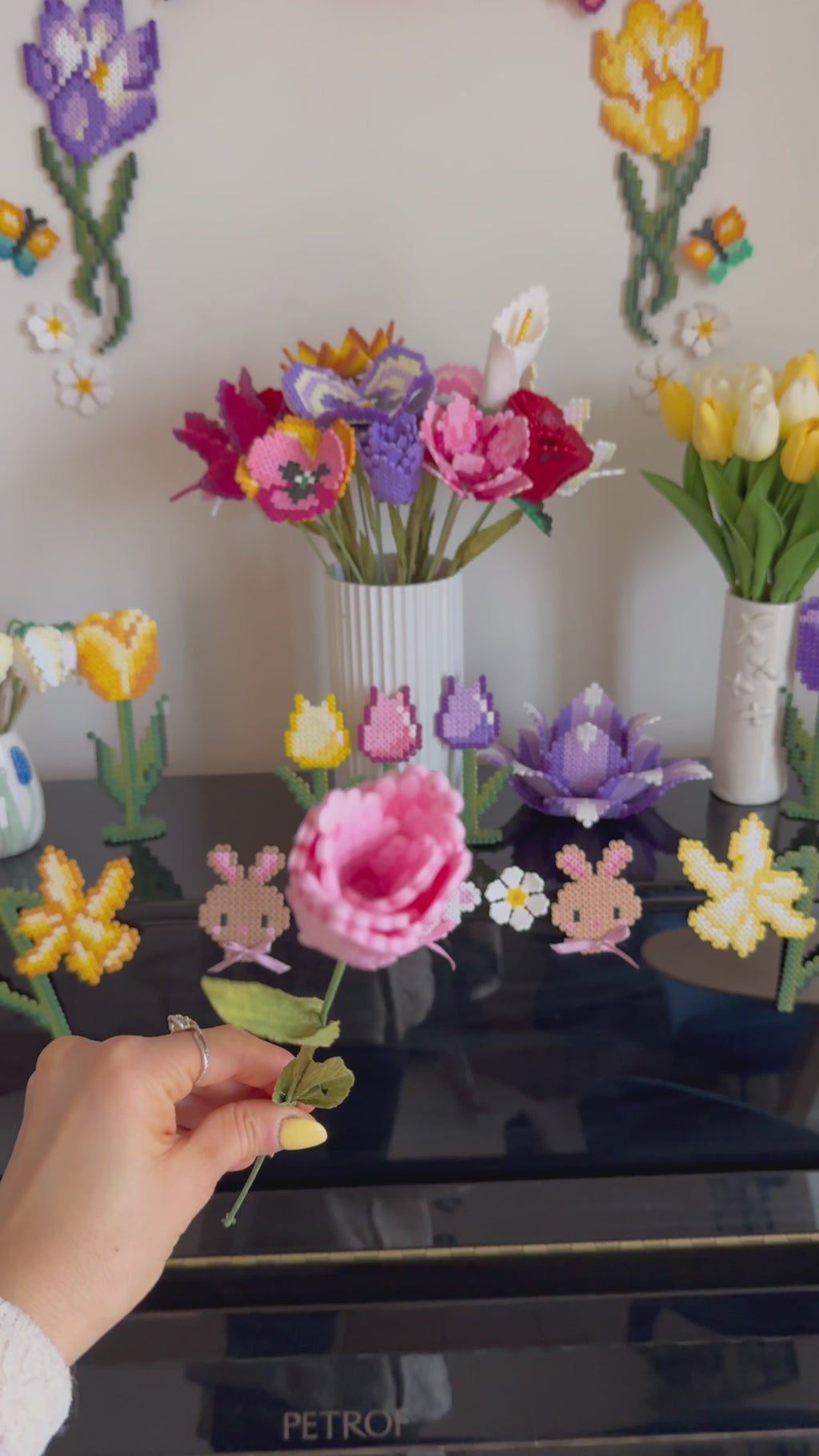 3D tulipaner