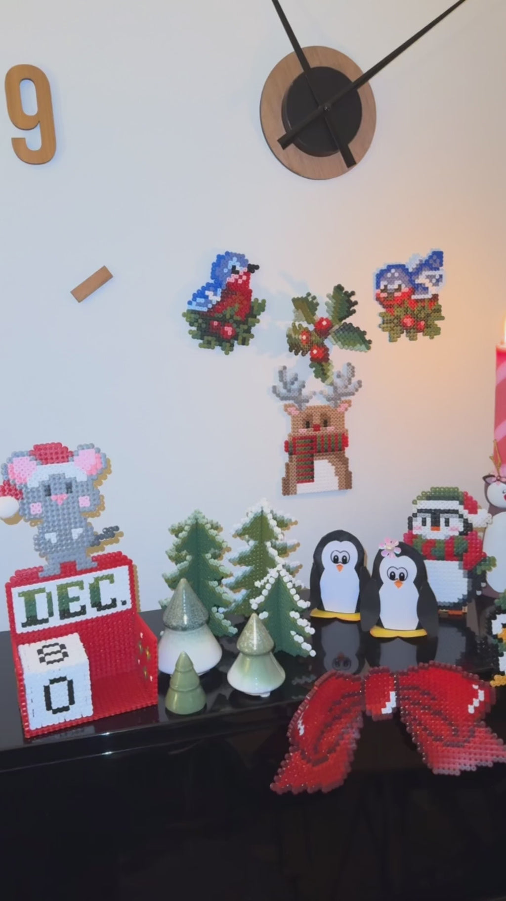 Nedtællings kalender med mus